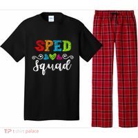 Back To School Team Gift For Special Ed Teacher Sped Squad Pajama Set thumb 0