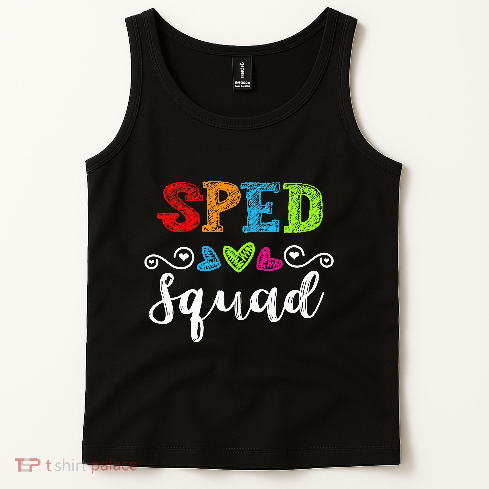 Back To School Team Gift For Special Ed Teacher Sped Squad Tank Top
