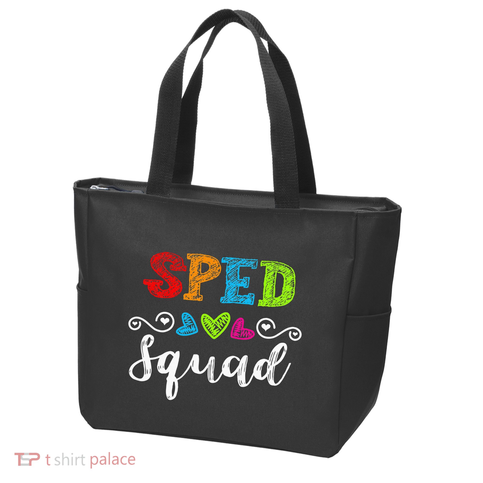 Back To School Team Gift For Special Ed Teacher Sped Squad Tote Bag