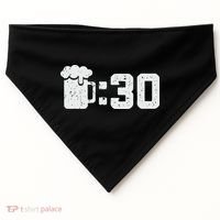 Beer Thirty St Patricks Shamrock Lucky Green Irish USA-Made Doggie Bandana thumb 0