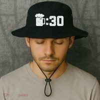 Beer Thirty St Patricks Shamrock Lucky Green Irish Bucket Hat thumb 2