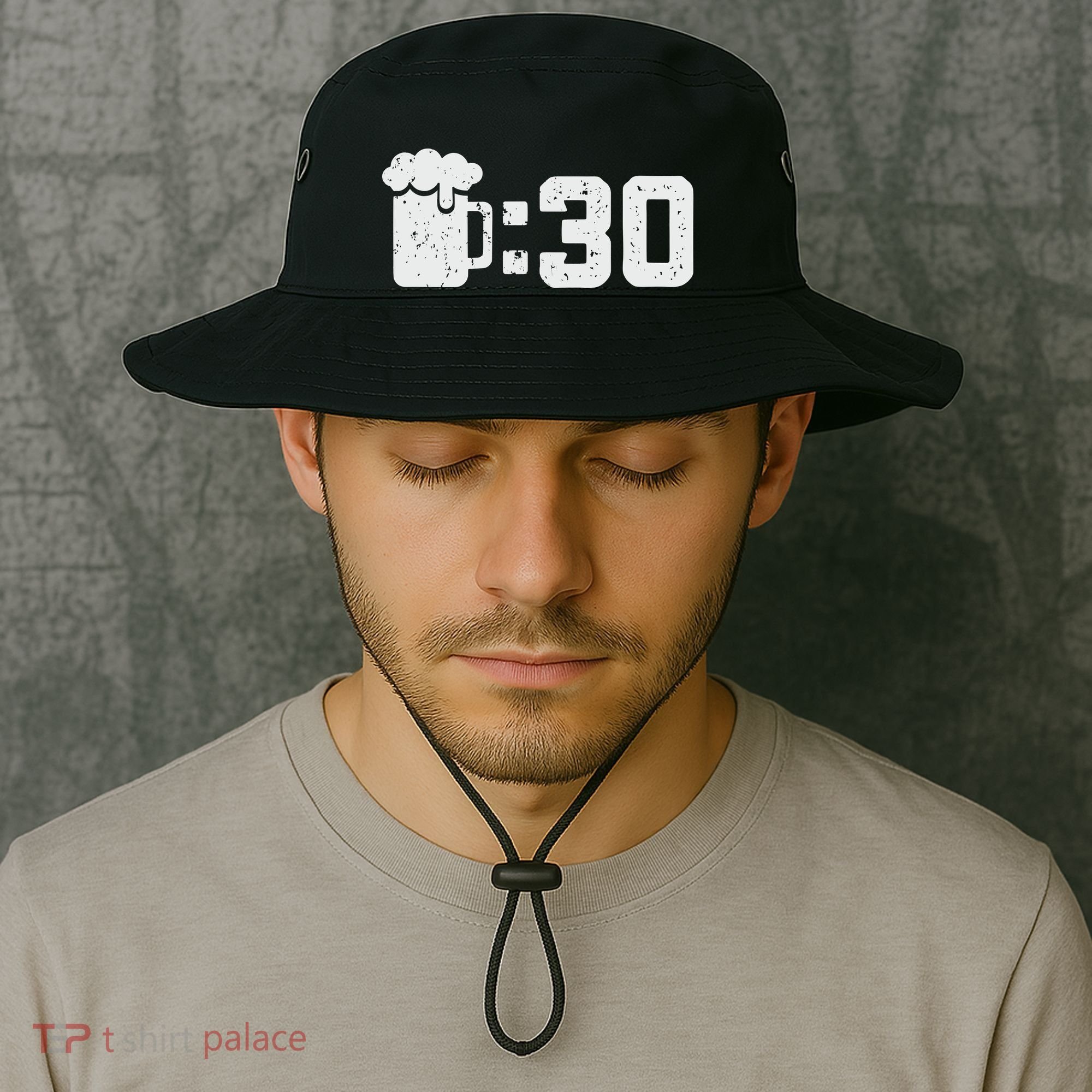 Beer Thirty St Patricks Shamrock Lucky Green Irish Bucket Hat