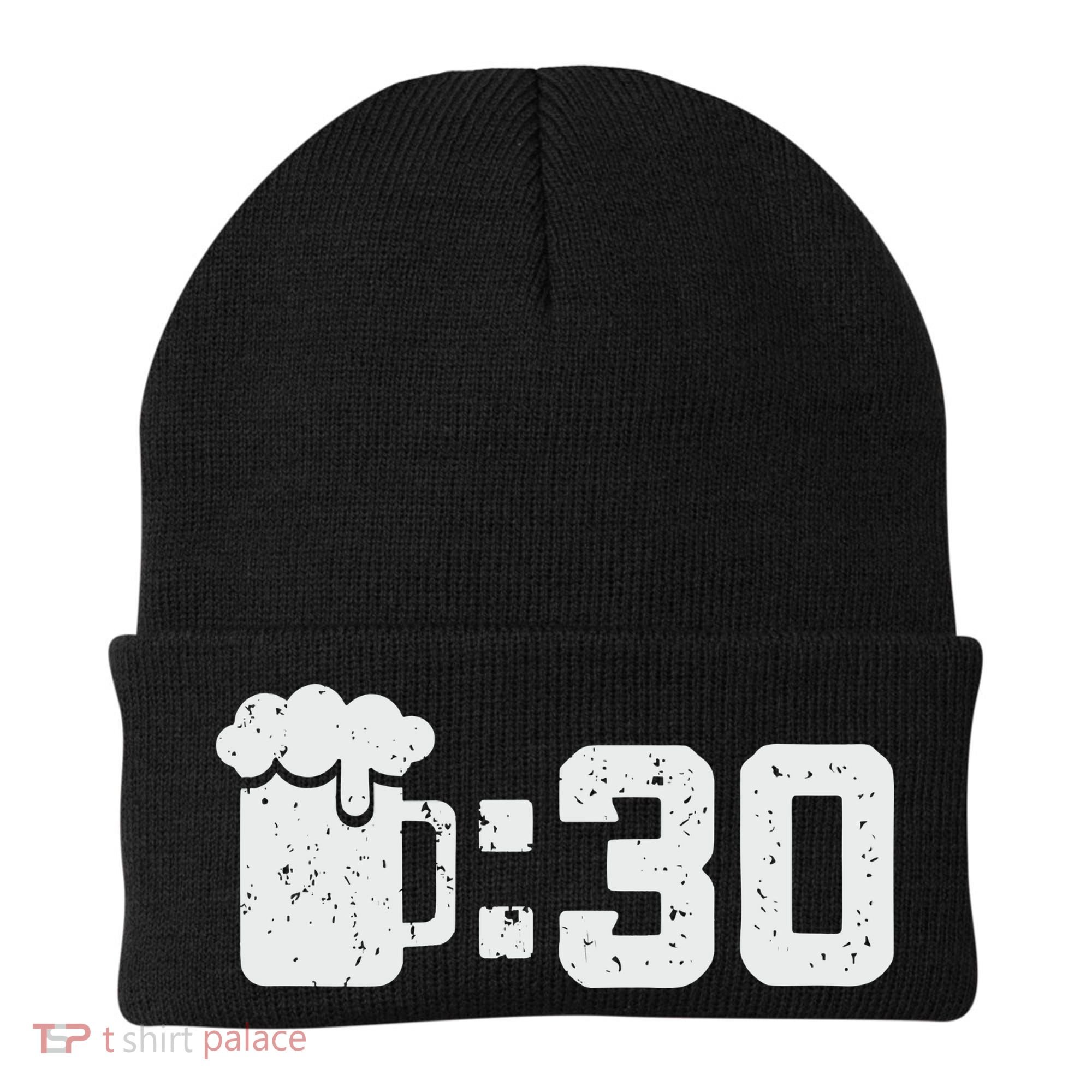 Beer Thirty St Patricks Shamrock Lucky Green Irish Beanie