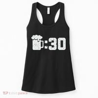 Beer Thirty St Patricks Shamrock Lucky Green Irish Women's Tank Top thumb 0
