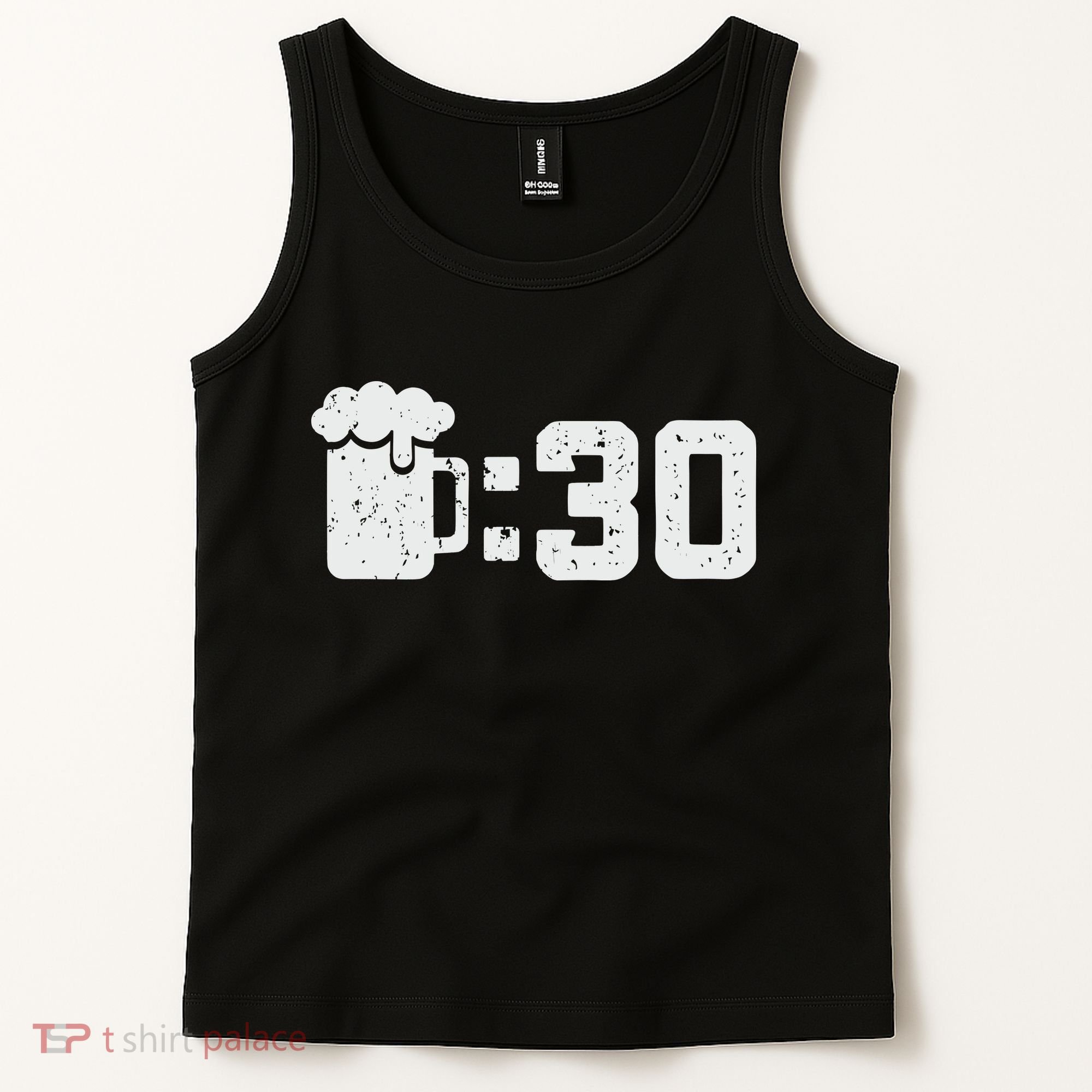 Beer Thirty St Patricks Shamrock Lucky Green Irish Tank Top