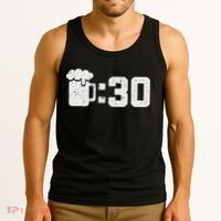 Beer Thirty St Patricks Shamrock Lucky Green Irish Tank Top thumb 3
