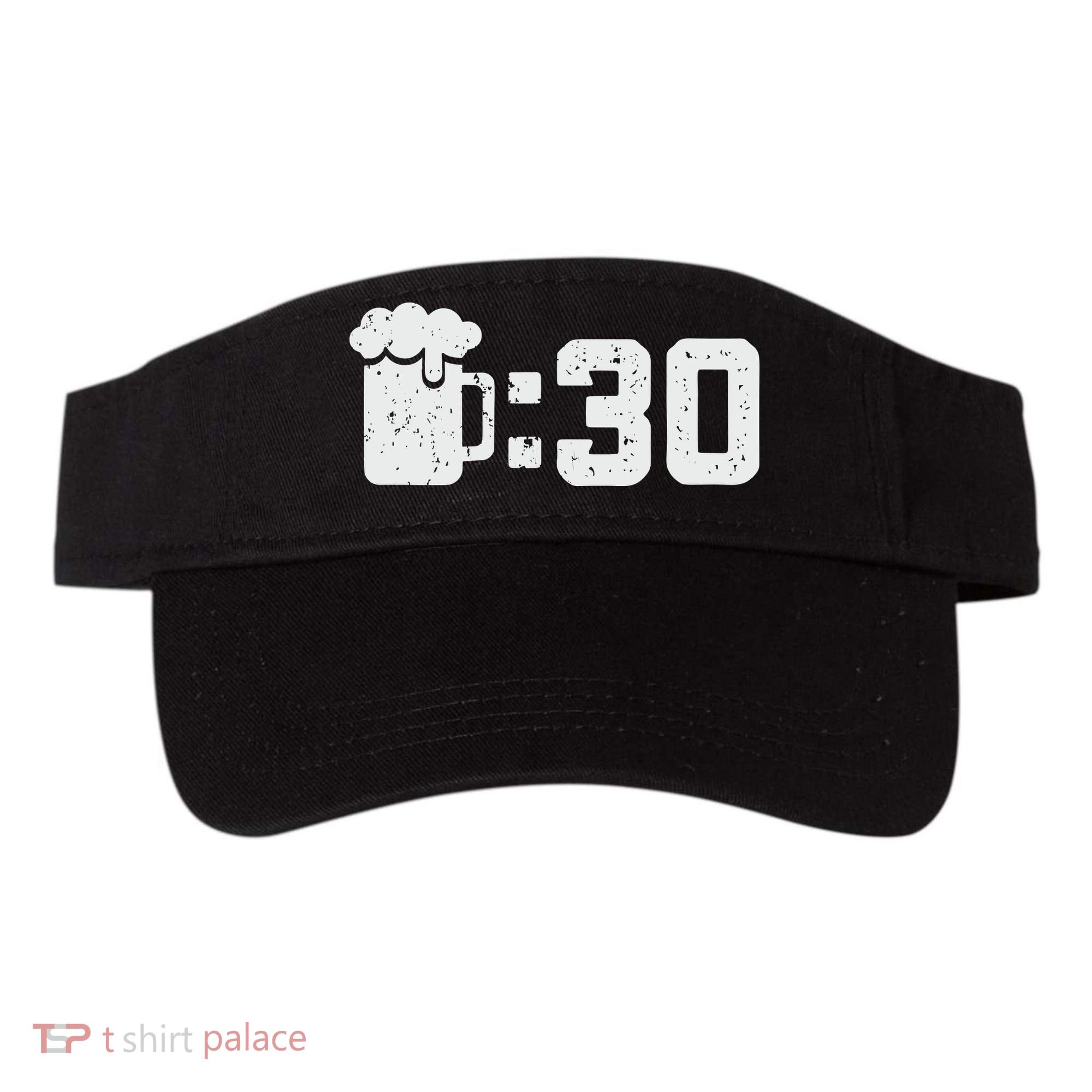 Beer Thirty St Patricks Shamrock Lucky Green Irish Visor
