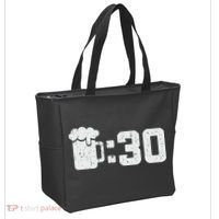 Beer Thirty St Patricks Shamrock Lucky Green Irish Tote Bag thumb 2