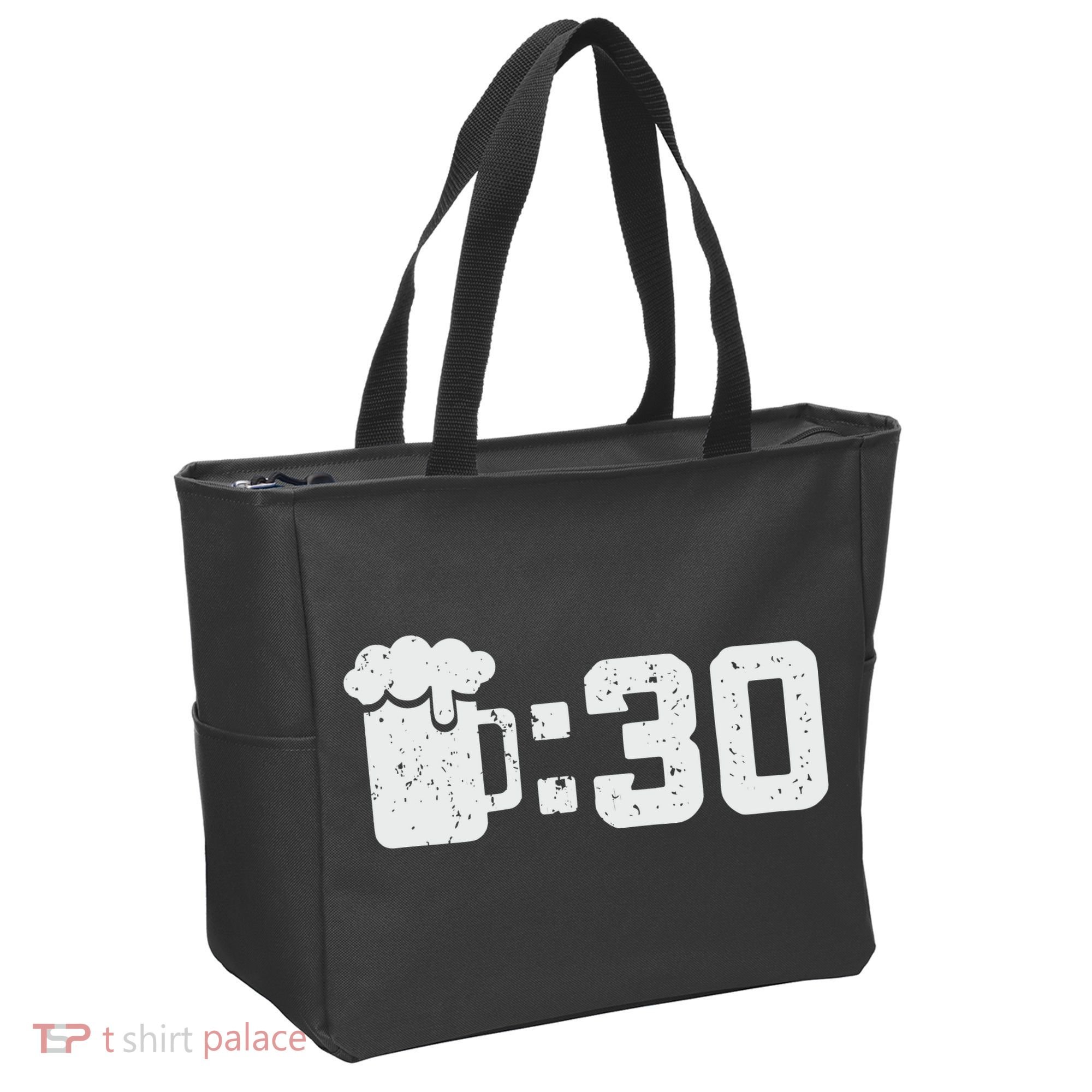 Beer Thirty St Patricks Shamrock Lucky Green Irish Tote Bag
