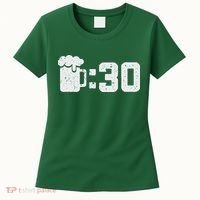 Beer Thirty St Patricks Shamrock Lucky Green Irish Women's T-Shirt thumb 0