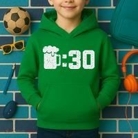 Beer Thirty St Patricks Shamrock Lucky Green Irish Kids Hoodie thumb 2