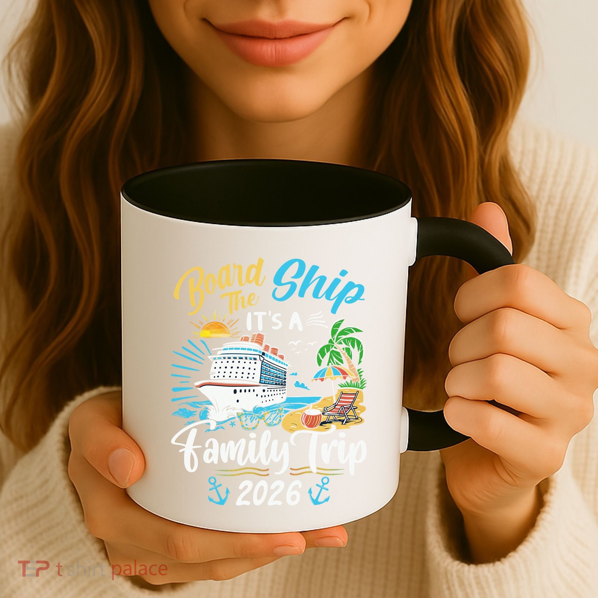 Board The Ship ItS A Birthday Trip 2026 Birthday Cruise Coffee Mug