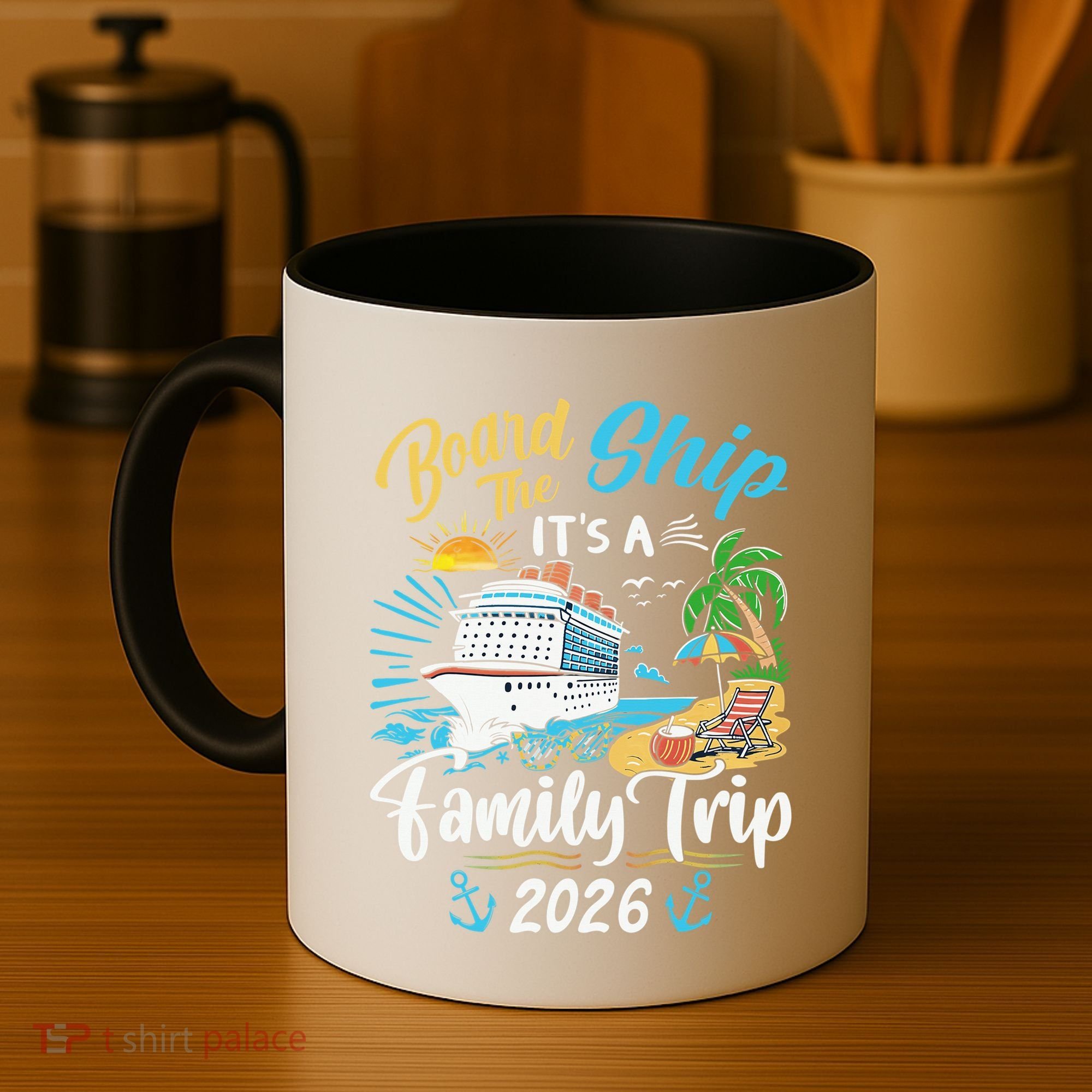 Board The Ship ItS A Birthday Trip 2026 Birthday Cruise Coffee Mug