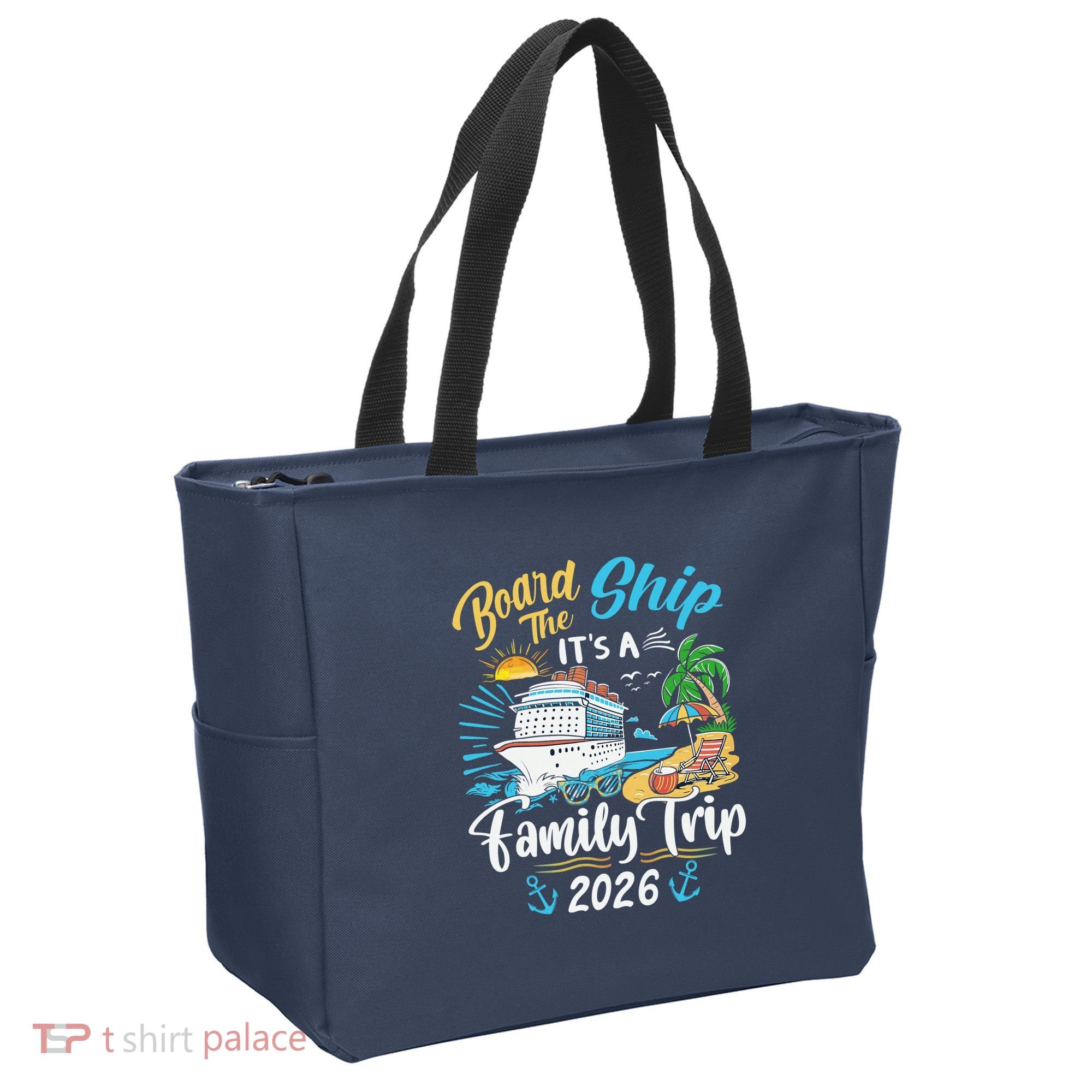 Board The Ship ItS A Birthday Trip 2026 Birthday Cruise Tote Bag