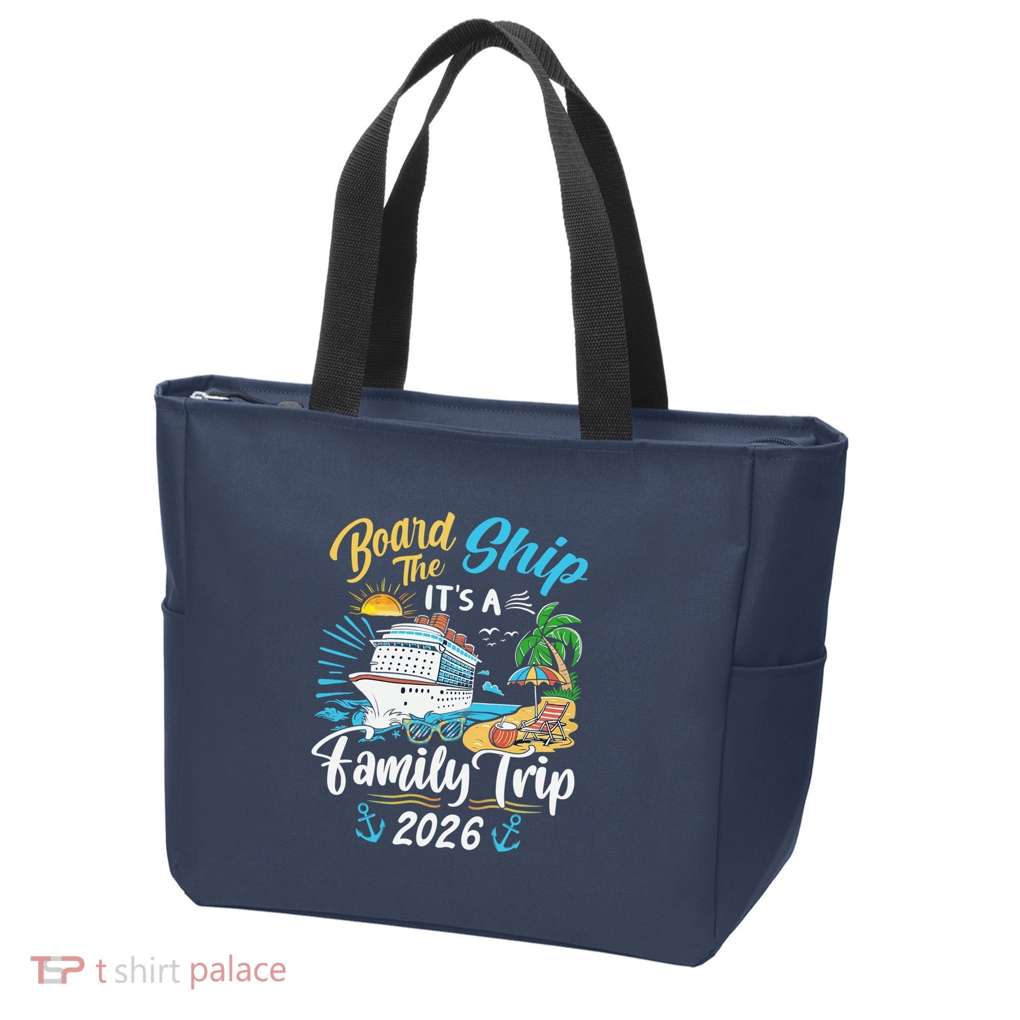 Board The Ship ItS A Birthday Trip 2026 Birthday Cruise Tote Bag