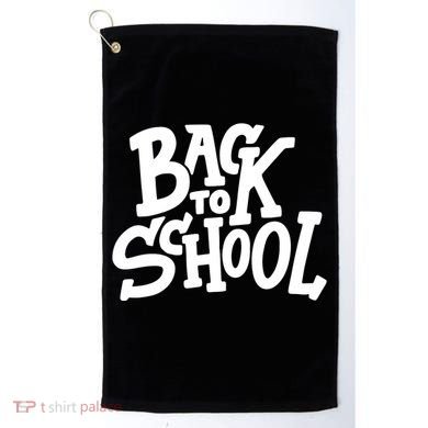 Back To School Gift Golf Towel