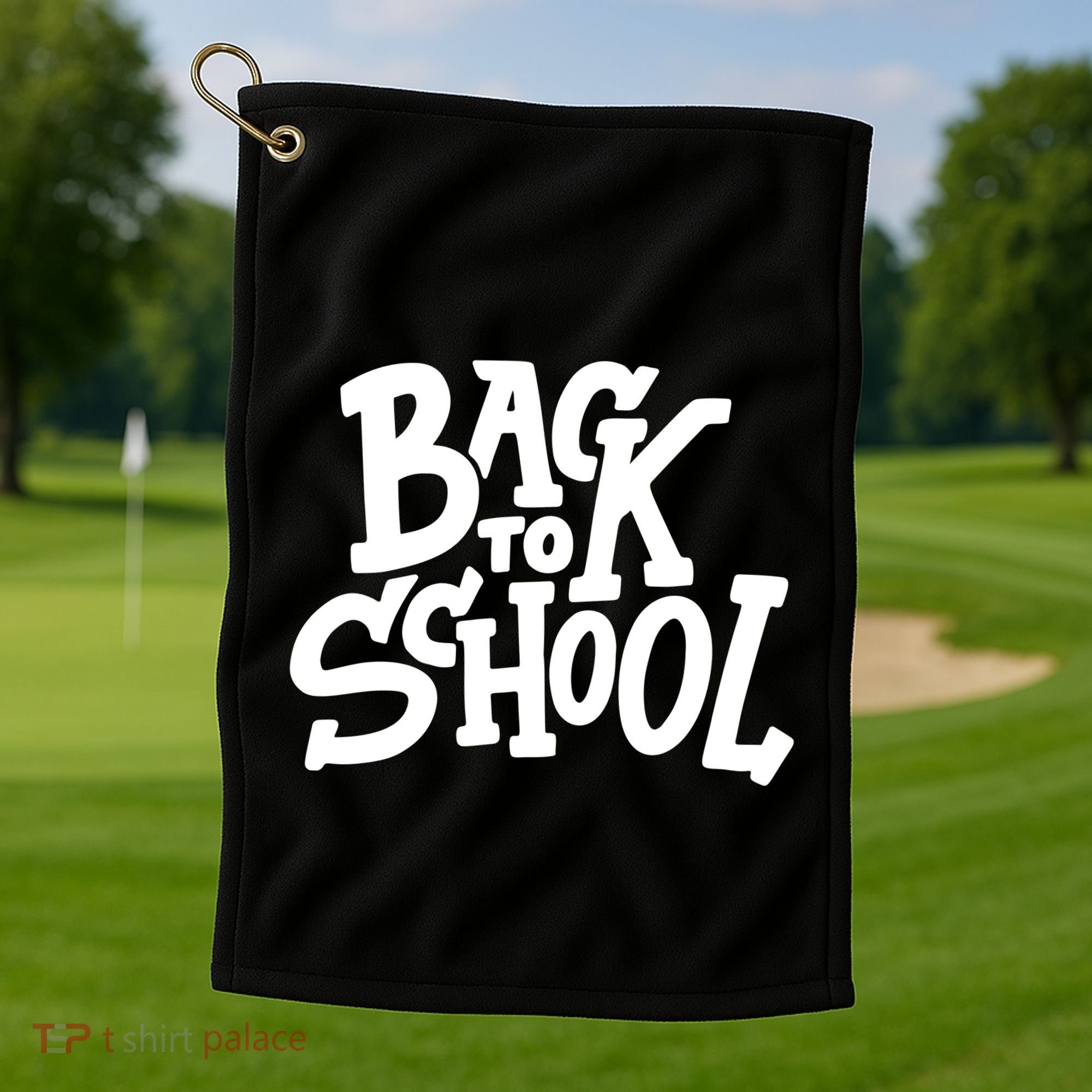 Back To School Gift Golf Towel