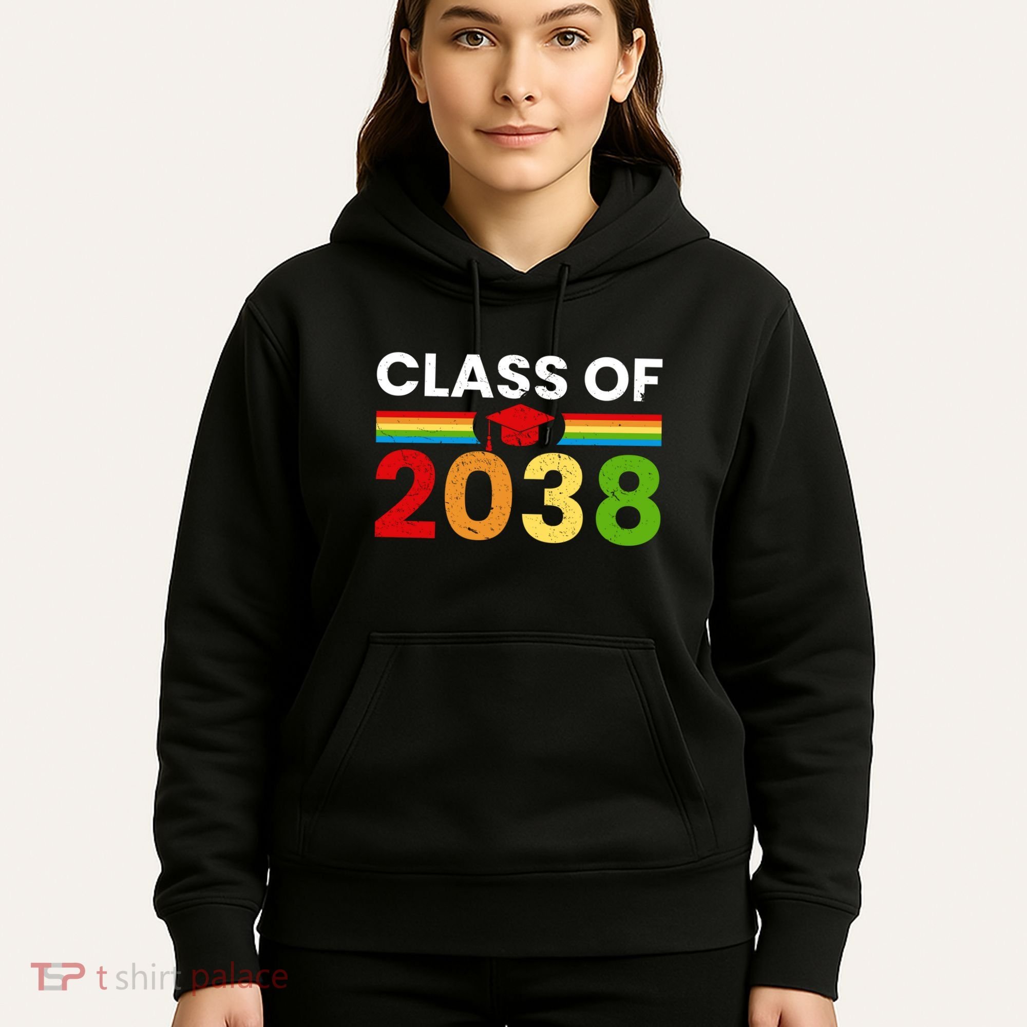 Back To School Class Of 2038 Graphic Hoodie