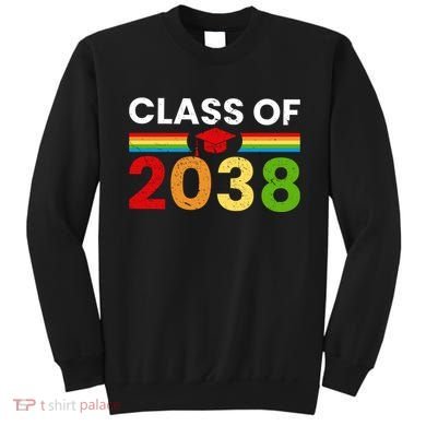 Back To School Class Of 2038 Graphic Sweatshirt
