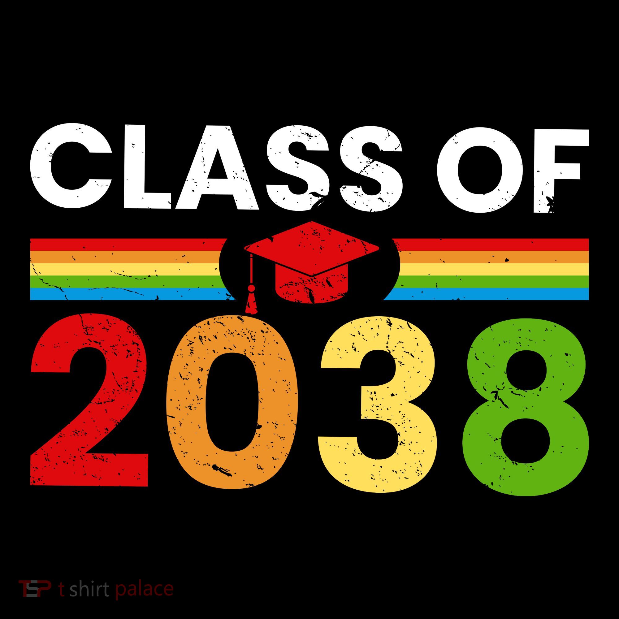 Back To School Class Of 2038 Graphic Toddler Hoodie