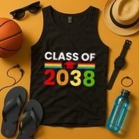 Back To School Class Of 2038 Graphic Tank Top thumb 4