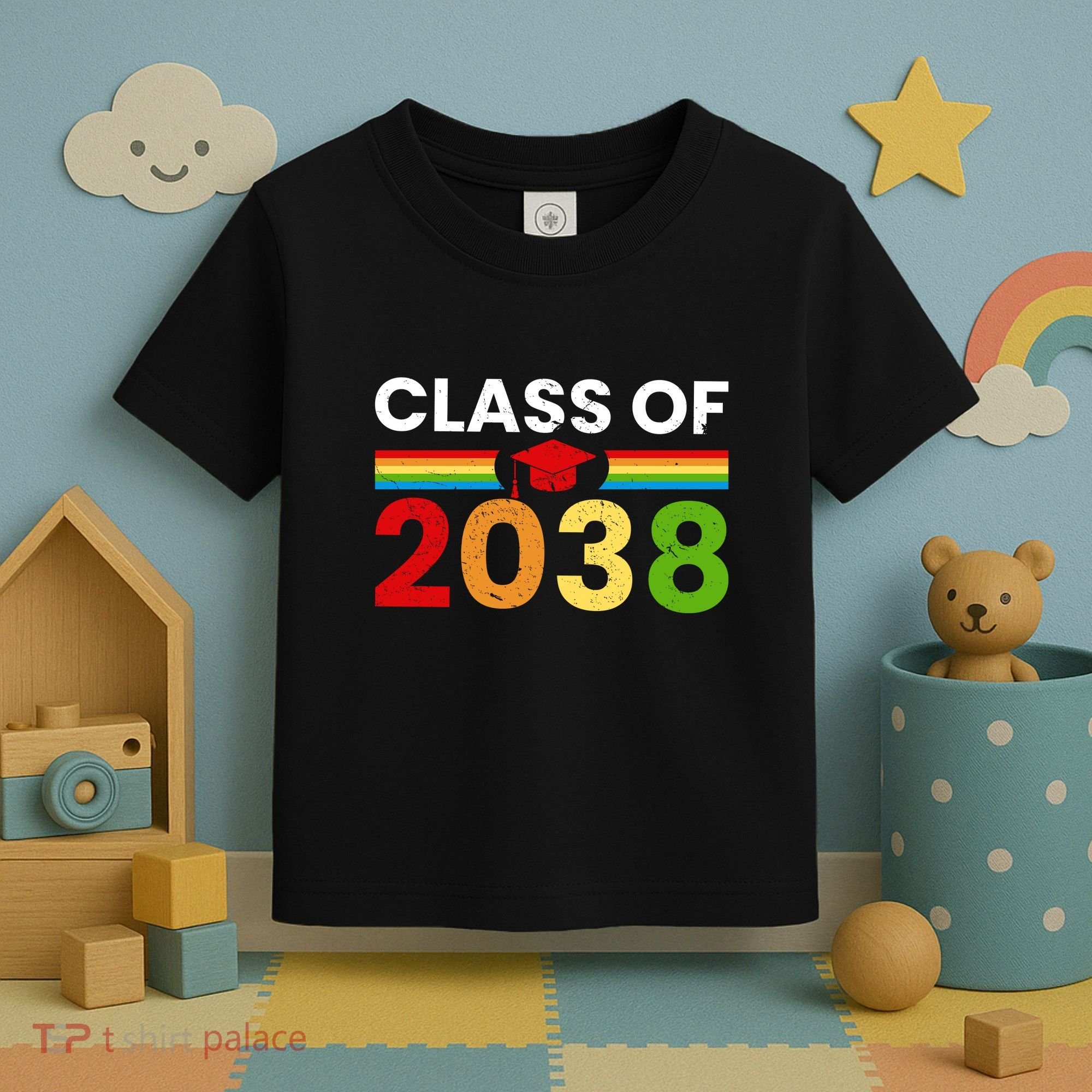 Back To School Class Of 2038 Graphic Toddler T-Shirt