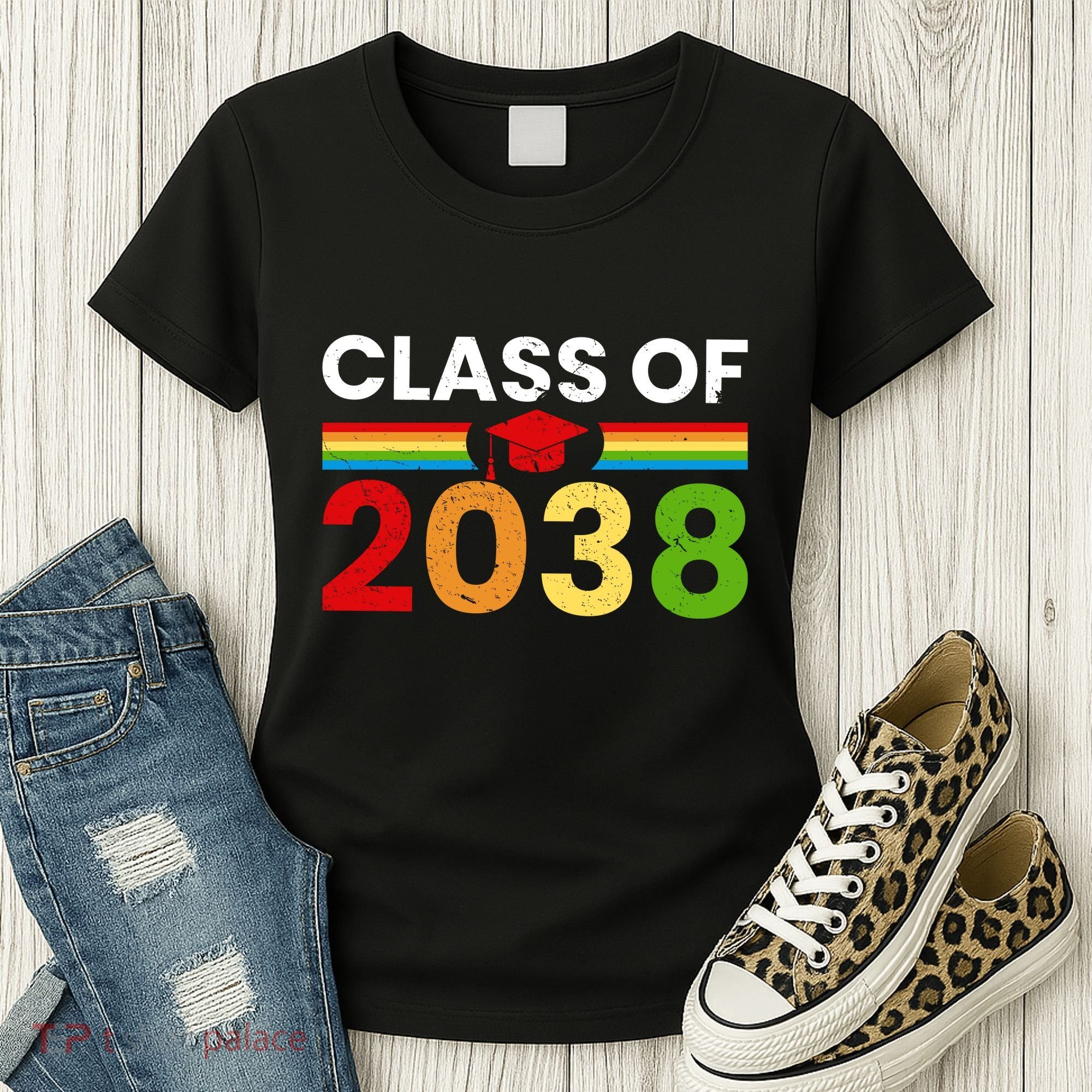 Back To School Class Of 2038 Graphic Women's T-Shirt