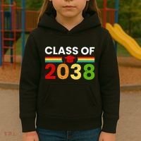 Back To School Class Of 2038 Graphic Kids Hoodie thumb 3