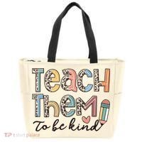 Back To School Teacher Tote Bag thumb 0