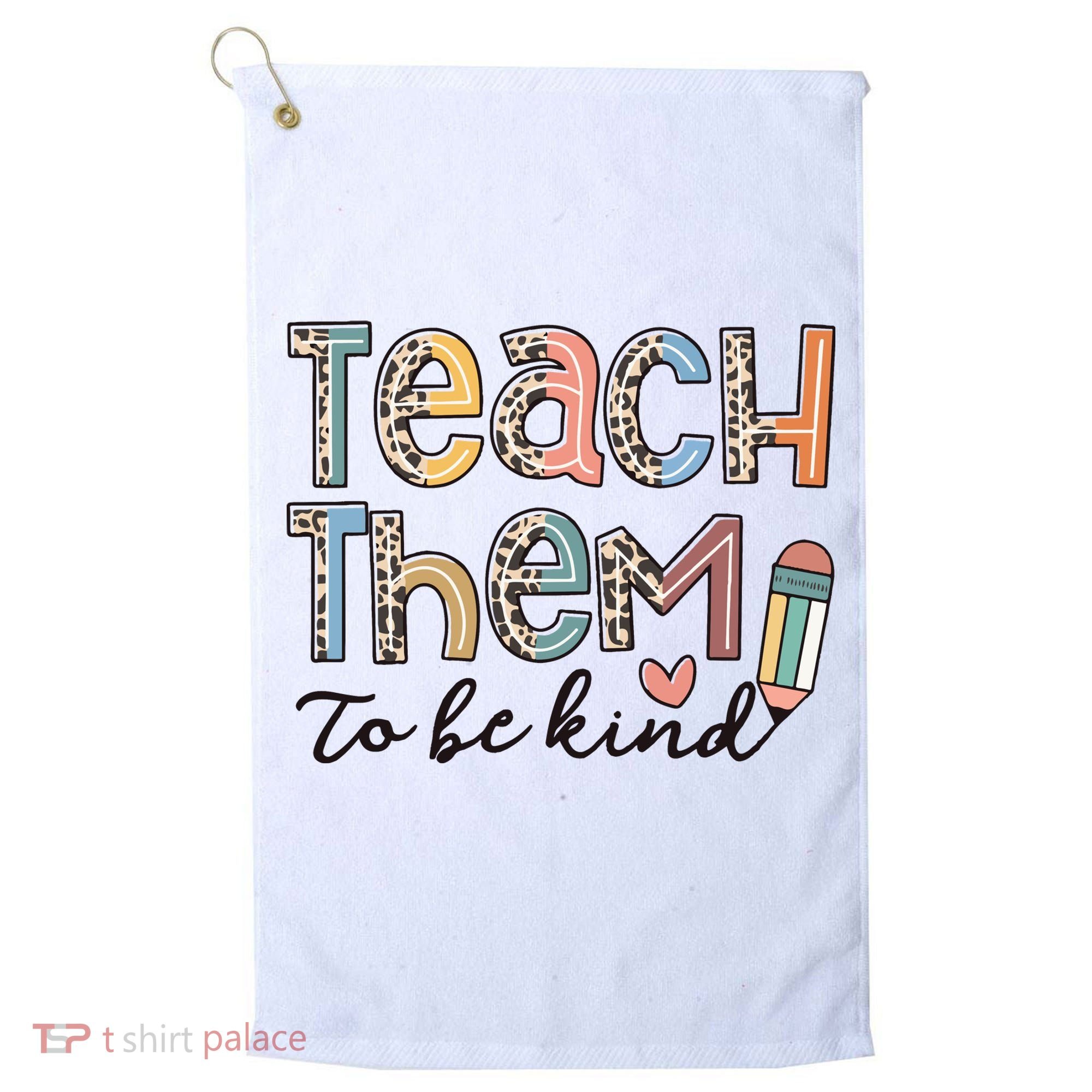 Back To School Teacher Golf Towel