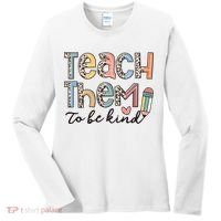 Back To School Teacher Women's Long Sleeve Shirt thumb 0