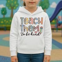 Back To School Teacher Kids Hoodie thumb 3