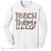 Back To School Teacher Kids Long Sleeve Shirt thumb 0