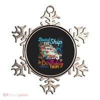 Board The Ship ItS My 3rd Birthday Trip Cruise Vacation Ornament thumb 0