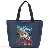 Board The Ship ItS My 3rd Birthday Trip Cruise Vacation Tote Bag thumb 0
