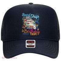 Board The Ship ItS My 5th Birthday Trip Cruise Birthday Hat thumb 0