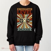Back To School Kindergarten Level Unlocked Women's Sweatshirt thumb 0