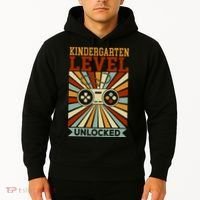 Back To School Kindergarten Level Unlocked Hoodie thumb 2
