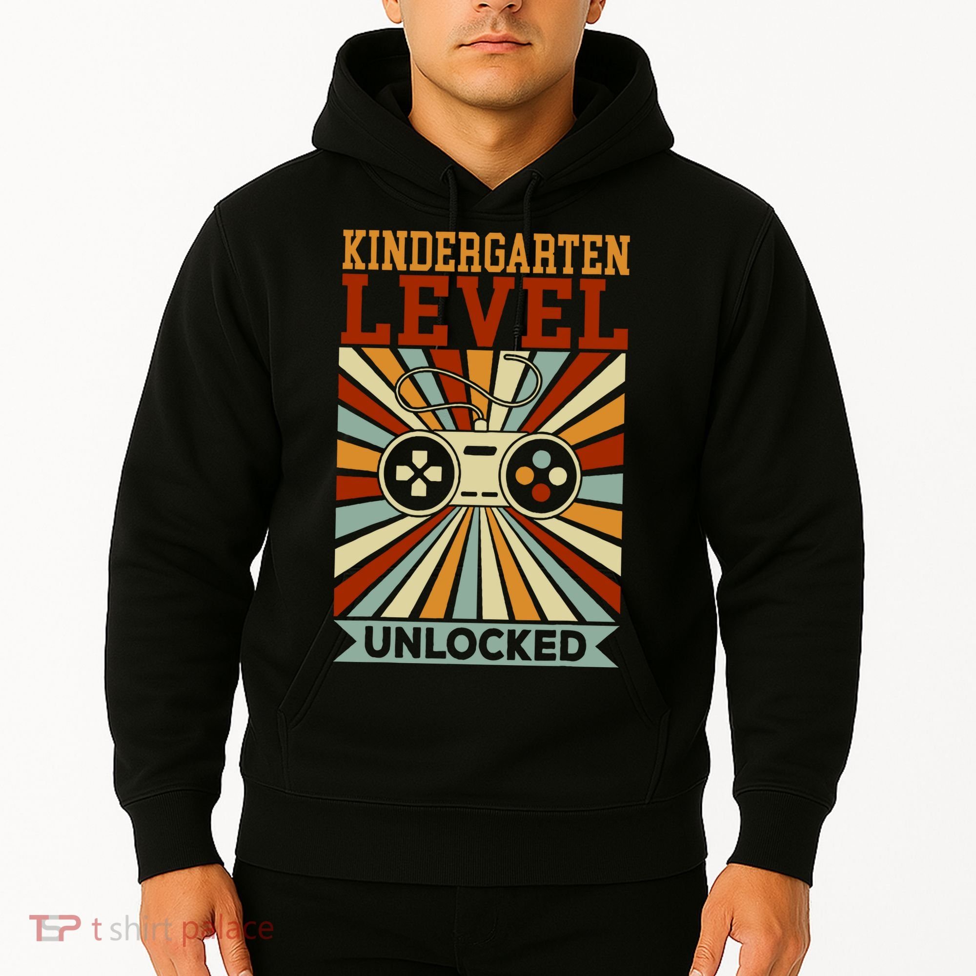 Back To School Kindergarten Level Unlocked Hoodie