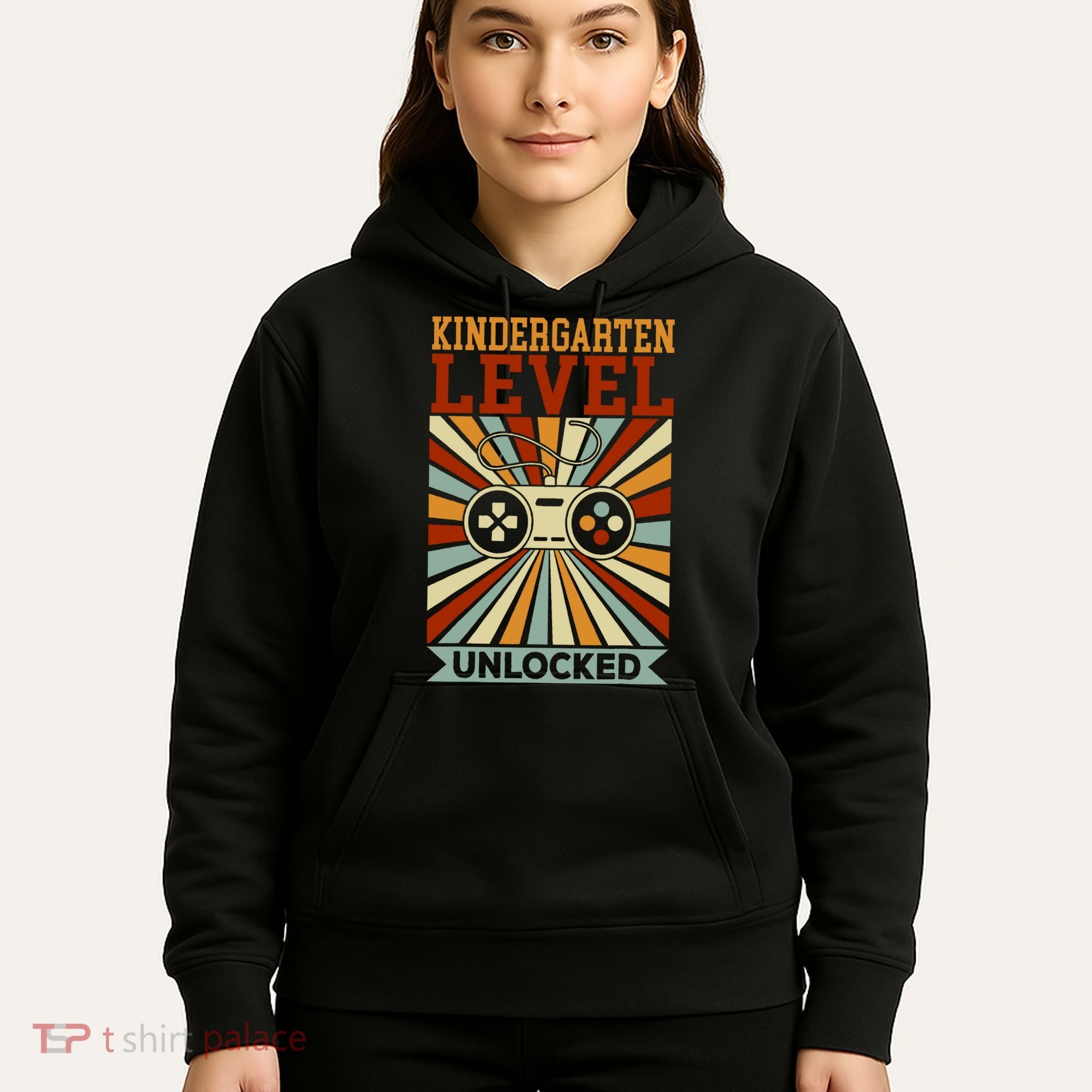 Back To School Kindergarten Level Unlocked Hoodie