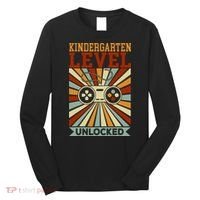 Back To School Kindergarten Level Unlocked Long Sleeve Shirt thumb 0