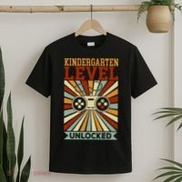 Back To School Kindergarten Level Unlocked T-Shirt thumb 2