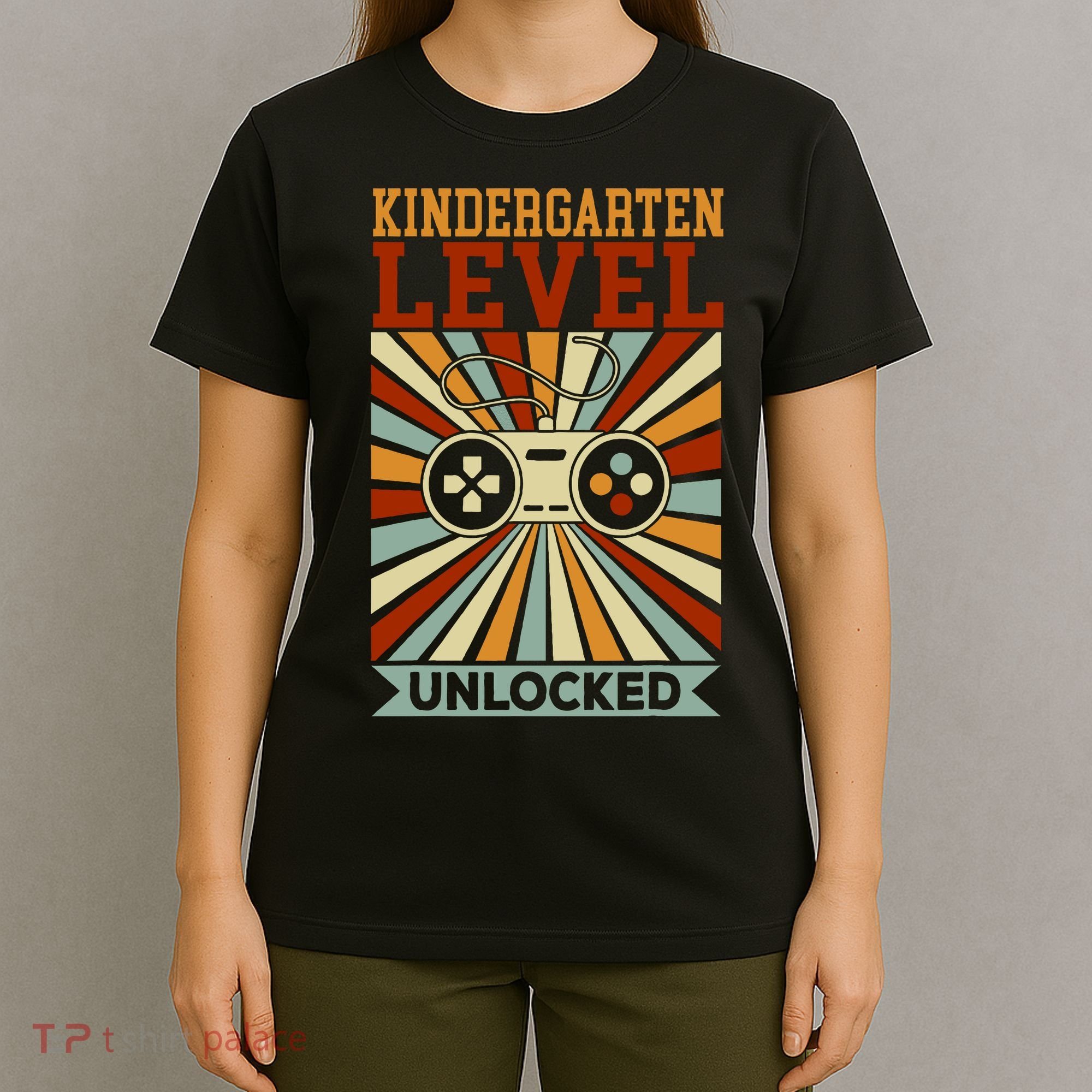Back To School Kindergarten Level Unlocked T-Shirt