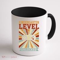 Back To School Kindergarten Level Unlocked Coffee Mug thumb 1