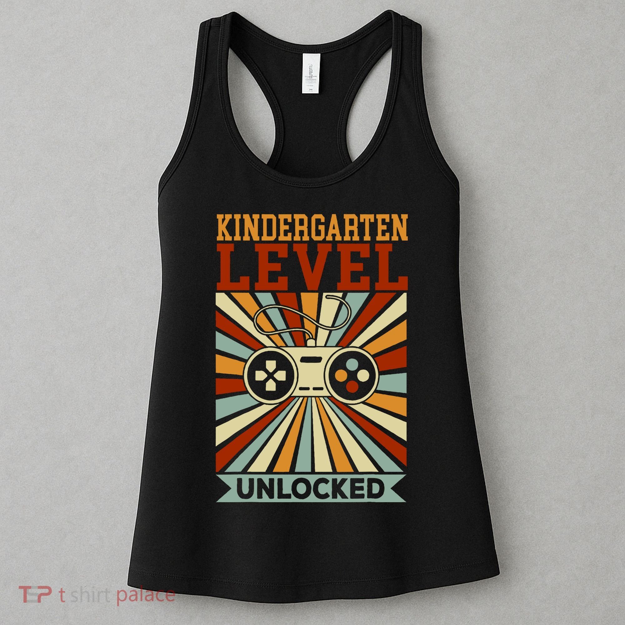 Back To School Kindergarten Level Unlocked Women's Tank Top