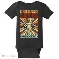 Back To School Kindergarten Level Unlocked Baby Bodysuit thumb 0