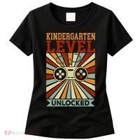 Back To School Kindergarten Level Unlocked Women's T-Shirt thumb 0