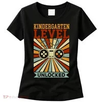 Back To School Kindergarten Level Unlocked Women's T-Shirt thumb 0