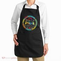 Back To School Third Grade Dream Team Teacher Flower Apron thumb 2