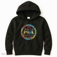 Back To School Third Grade Dream Team Teacher Flower Kids Hoodie thumb 0